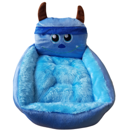 Cama Pet Sulley Monstro SA Pelcia para Gato/ Cachorro Acolchoada Tamanho M- PET