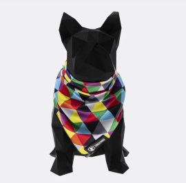 Bandana para cachorros e gatos Colors Tamanho M