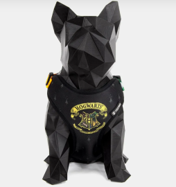 Peitoral Air para Cachorros Harry Potter Hogwarts Tamanho G