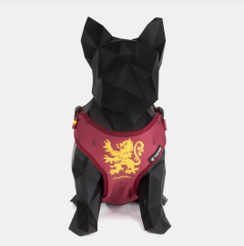 Peitoral Air para Cachorros Harry Potter Grifinria Tamanho M