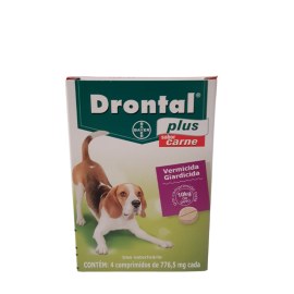 Vermfugo Bayer Drontal Plus Sabor Carne para ces- PET